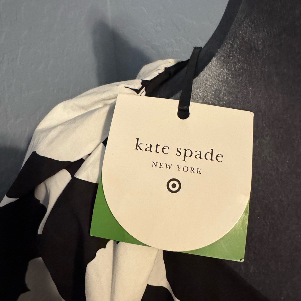 Kate Spade/Target Collab  Black and White Floral Dress Size-S - Picture 2 of 3